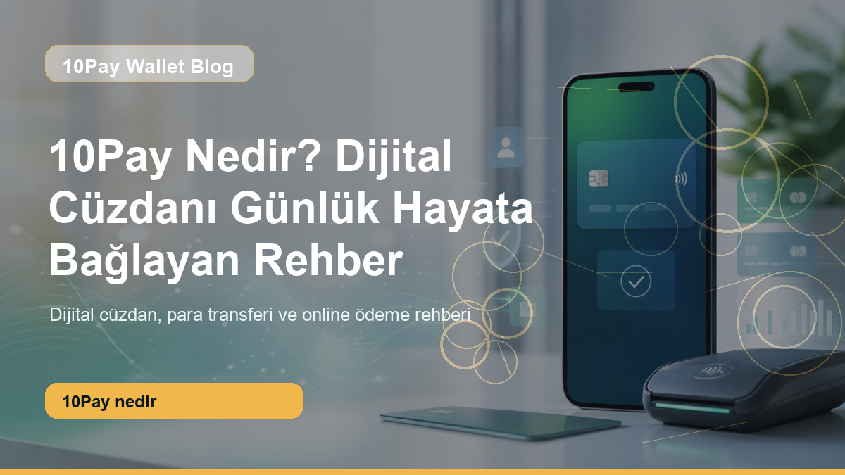 10Pay nedir başlıklı dijital cüzdan rehberi için 10Pay Wallet kapak görseli