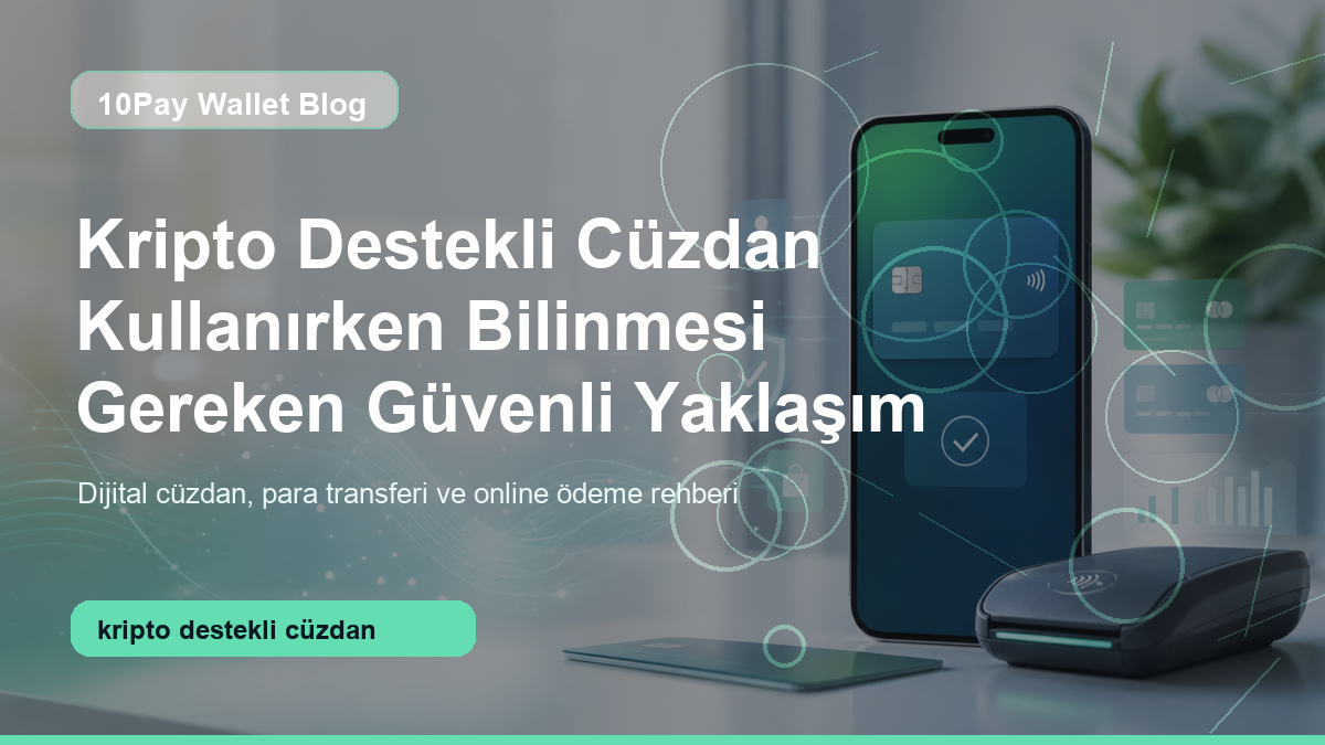 Kripto destekli cüzdan güvenliği için 10Pay Wallet kapak görseli