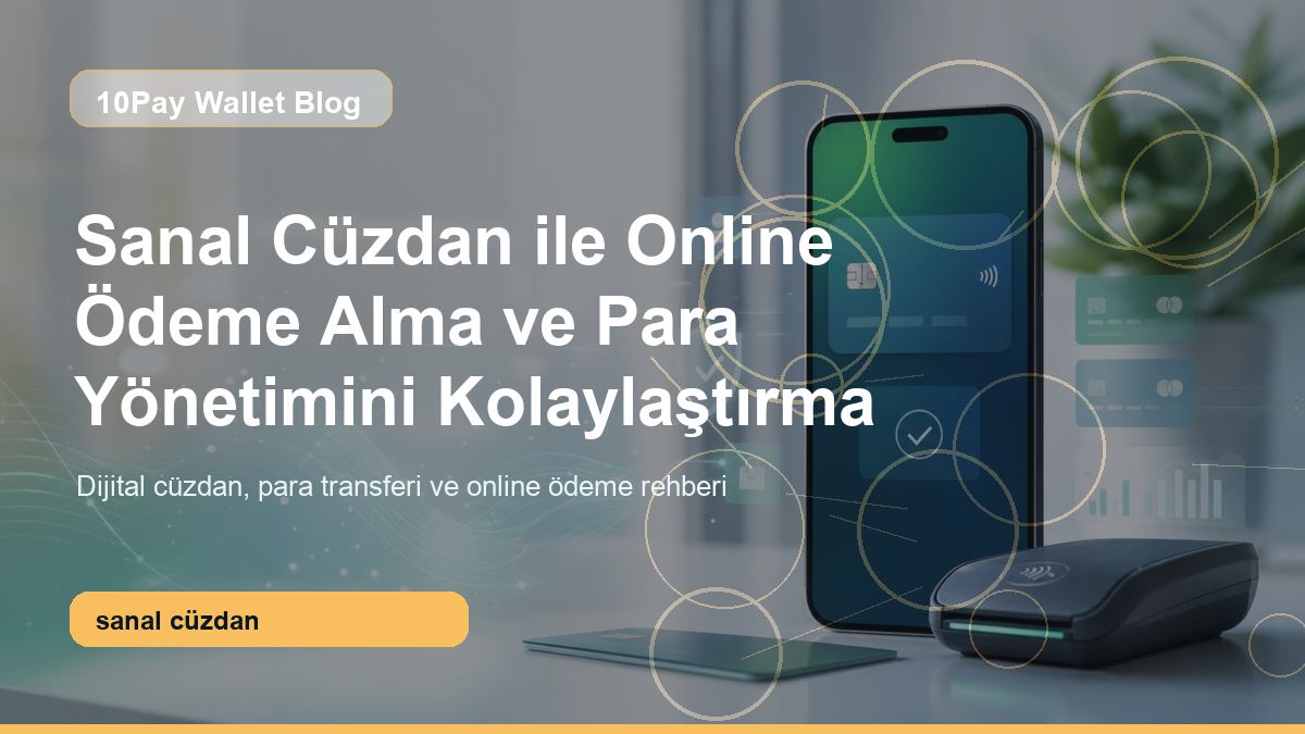 Sanal cüzdan ile online ödeme alma rehberi için kapak görseli